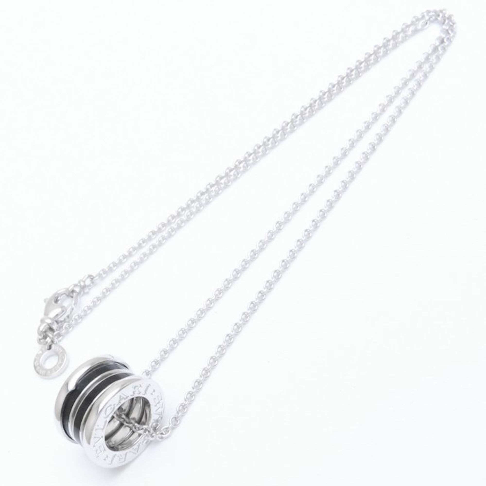 Other BVLGARI B.zero1 Necklace in 18K White Gold with Black Ceramic for Women, 294504 Size ONE SIZE - 3 Thumbnail