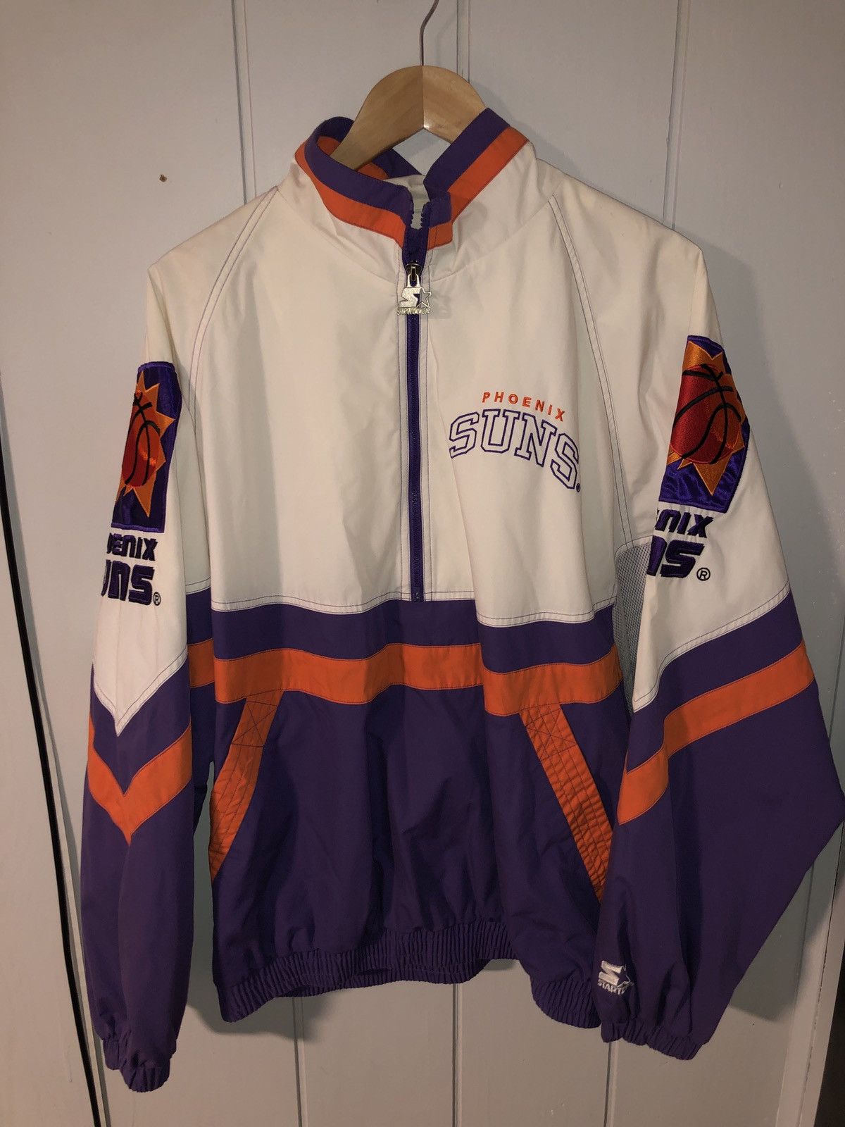 Vintage Phoenix suns vintage starter jacket/rare design/NBA/90s | Grailed