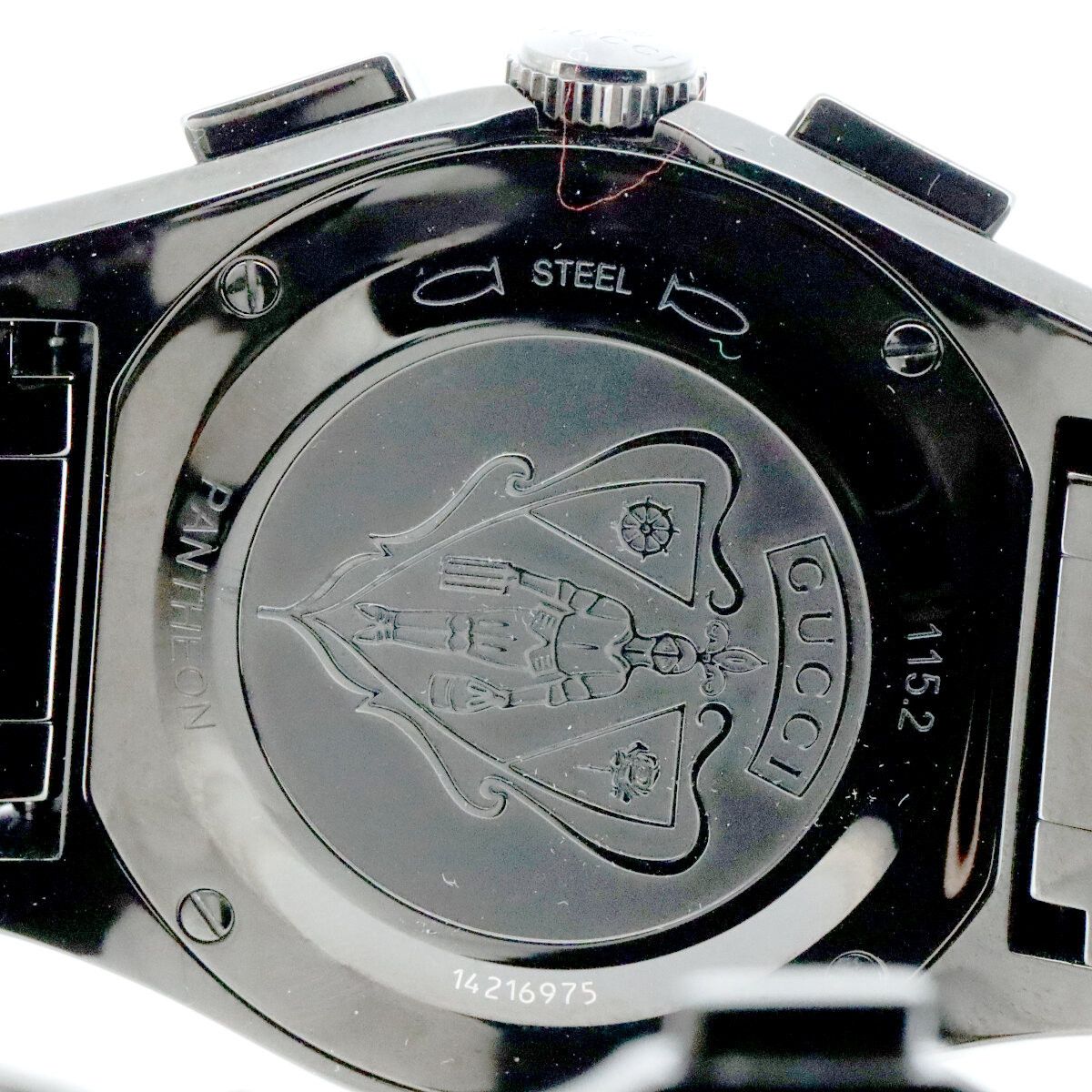 Gucci Gucci Gucci Pantheon Stainless Steel Watch Metal Quartz 115.2 DUTY FREE for USA Size ONE SIZE - 5 Thumbnail