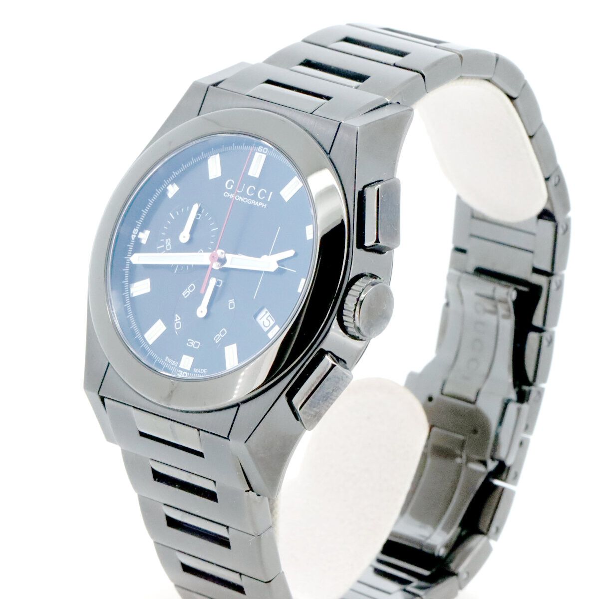Gucci Gucci Gucci Pantheon Stainless Steel Watch Metal Quartz 115.2 DUTY FREE for USA Size ONE SIZE - 2 Thumbnail
