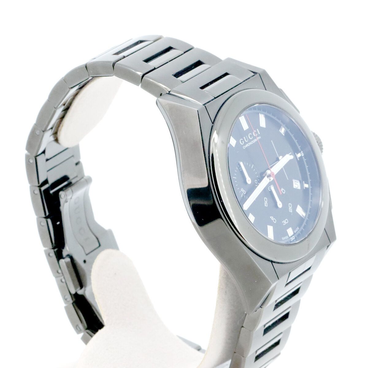 Gucci Gucci Gucci Pantheon Stainless Steel Watch Metal Quartz 115.2 DUTY FREE for USA Size ONE SIZE - 3 Thumbnail