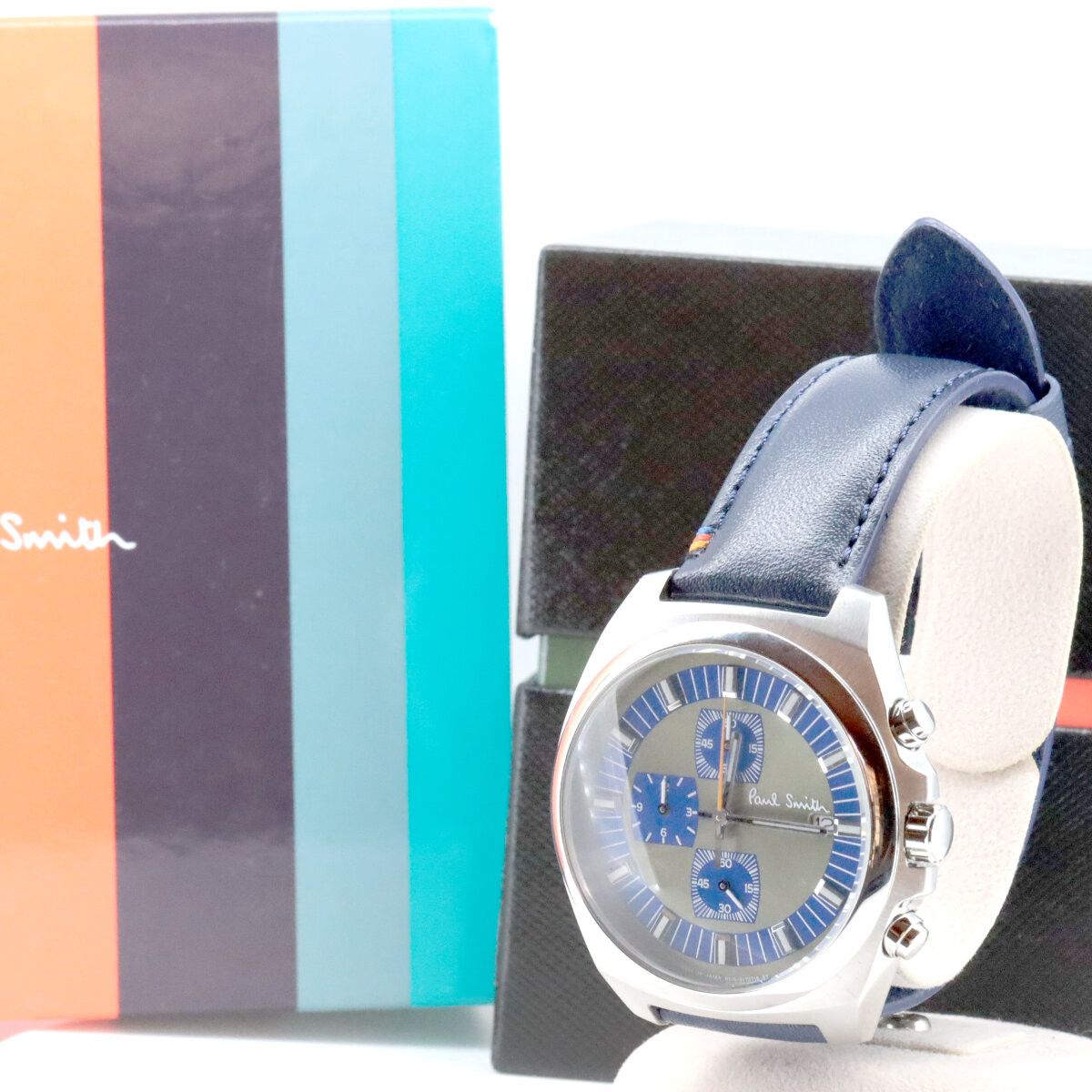 Paul Smith Paul Smith Paul Smith Archives Stainless Steel Watch Metal Quartz BA7-212-90 DUTY FREE for USA Size ONE SIZE - 9 Thumbnail