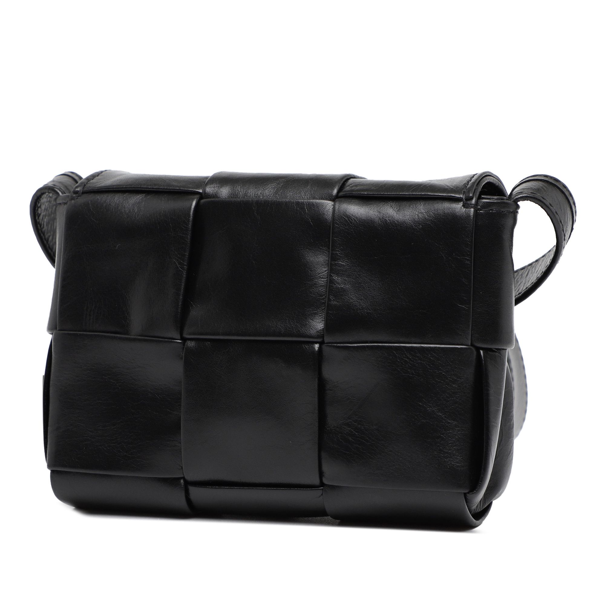 Bottega Veneta Bottega Veneta Candy Paper Calfskin Intrecciato Cassette Crossbody Size ONE SIZE - 2 Thumbnail