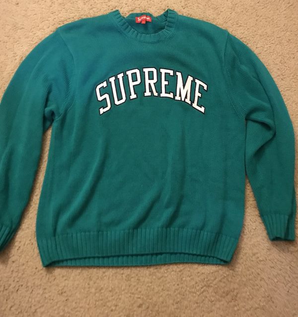 Supreme tackle sale twill sweater