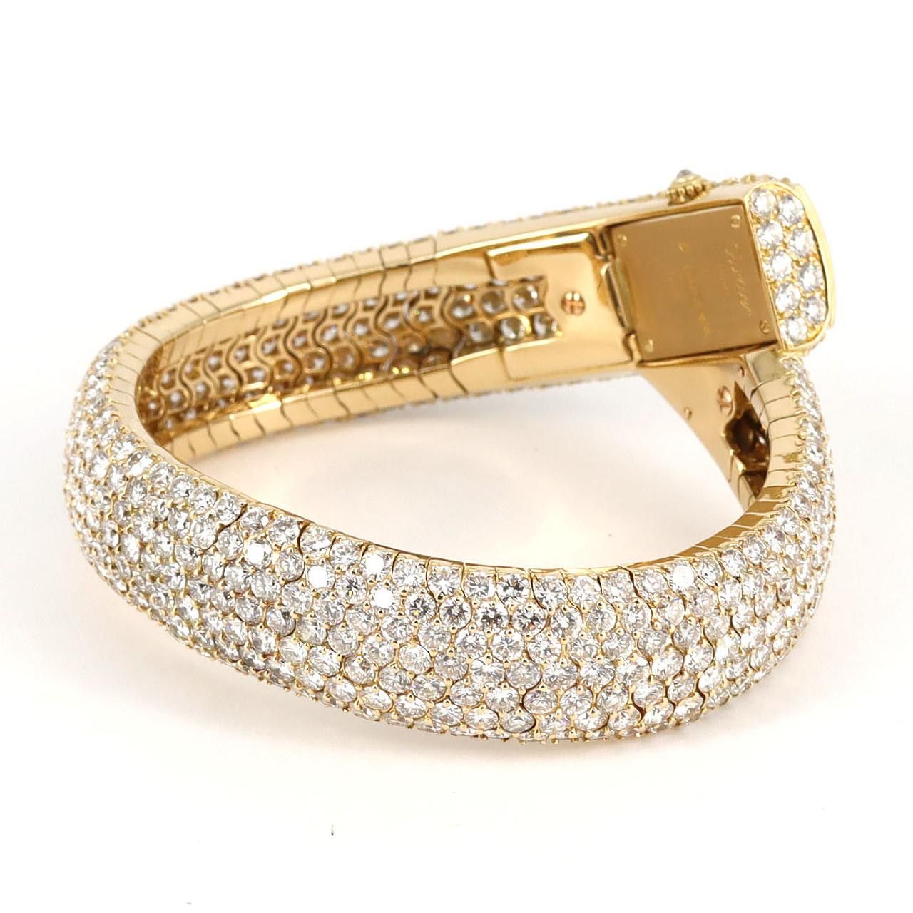 Cartier Cartier Cartier Au750 Quartz Crocodile skin Quartz DUTY FREE for USA Size ONE SIZE - 9 Thumbnail