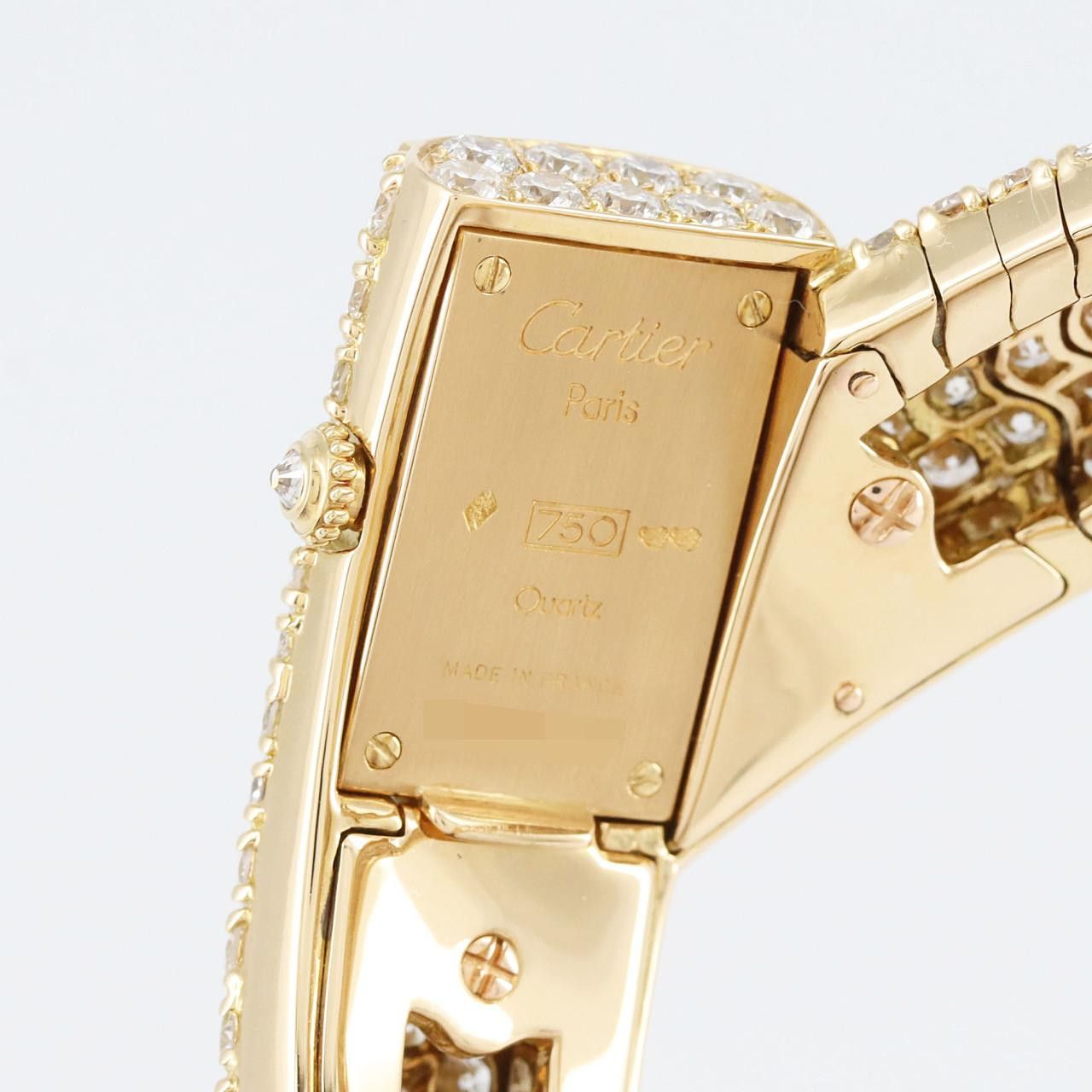 Cartier Cartier Cartier Au750 Quartz Crocodile skin Quartz DUTY FREE for USA Size ONE SIZE - 8 Thumbnail