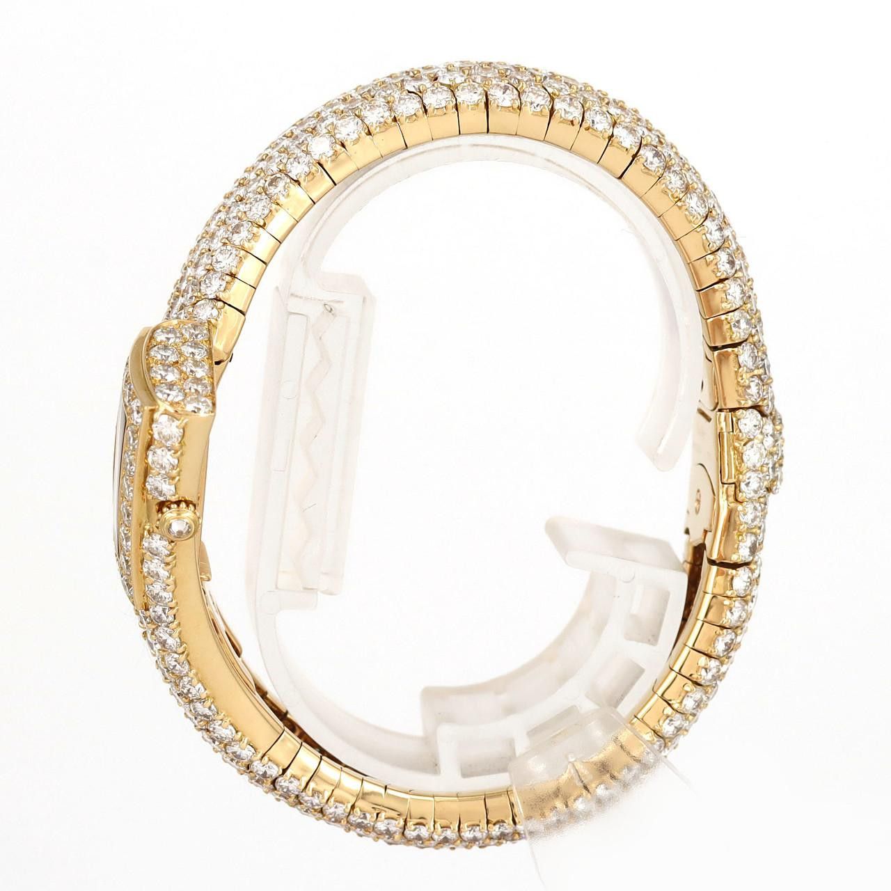 Cartier Cartier Cartier Au750 Quartz Crocodile skin Quartz DUTY FREE for USA Size ONE SIZE - 3 Thumbnail