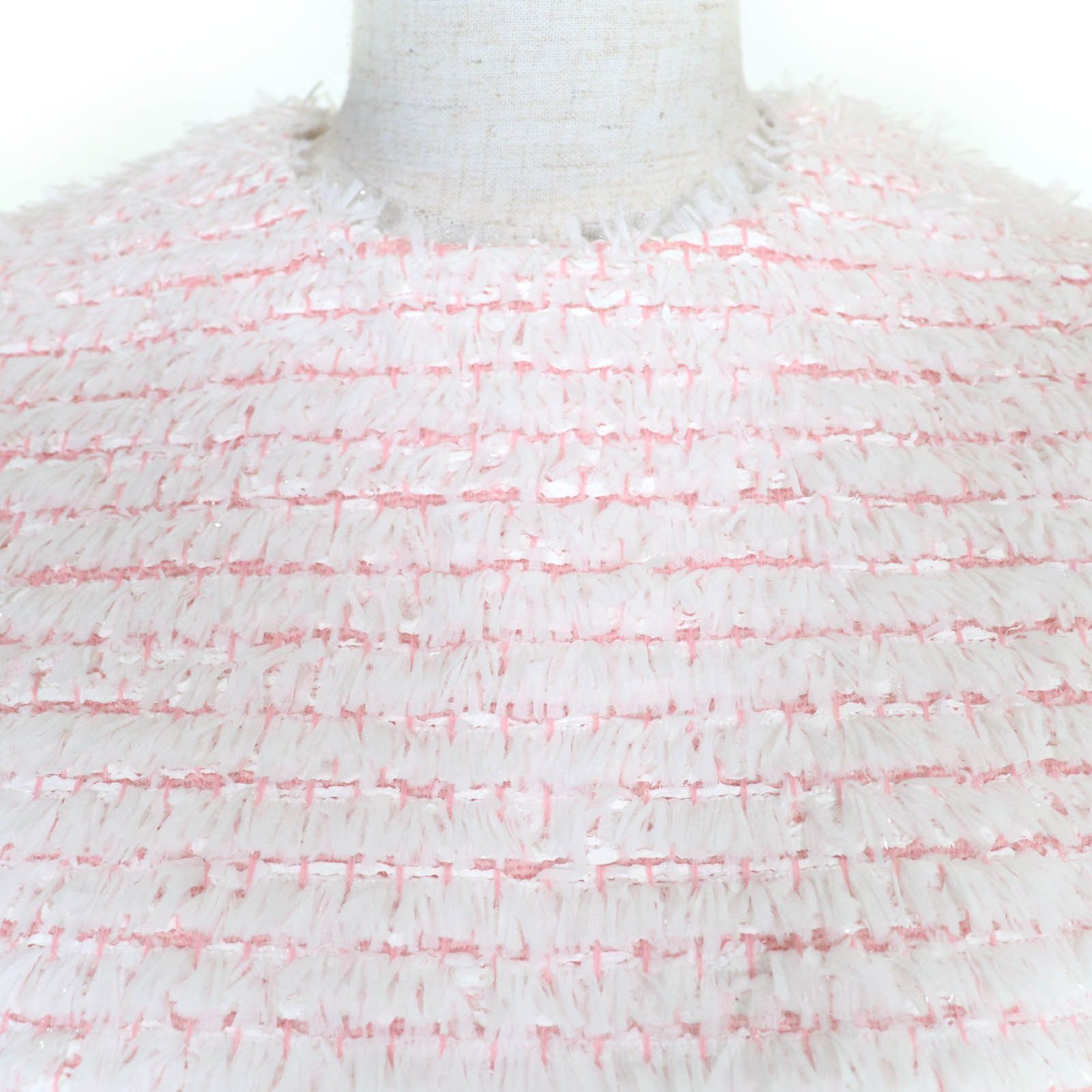 Other Other YOKO CHAN Tweed Wool Dress Others Dresses YCD-321-791 DUTY FREE for USA Size ONE SIZE - 4 Thumbnail