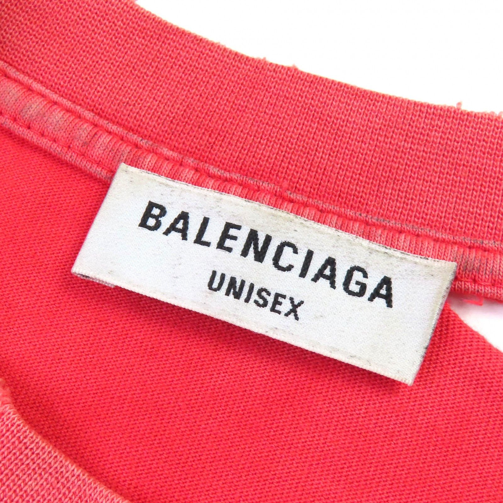 Balenciaga Balenciaga Balenciaga Destroyed Distressed Short Sleeve T-shirt Cotton T-Shirts DUTY FREE for USA Size ONE SIZE - 6 Thumbnail