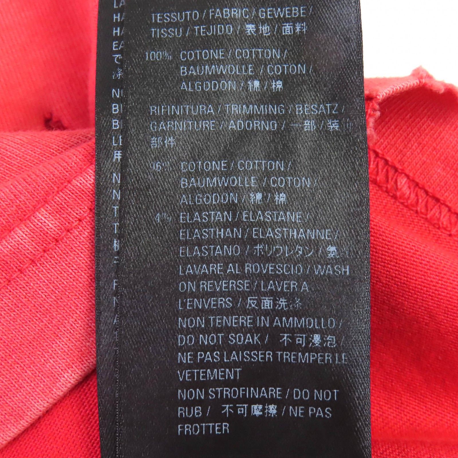 Balenciaga Balenciaga Balenciaga Destroyed Distressed Short Sleeve T-shirt Cotton T-Shirts DUTY FREE for USA Size ONE SIZE - 9 Thumbnail