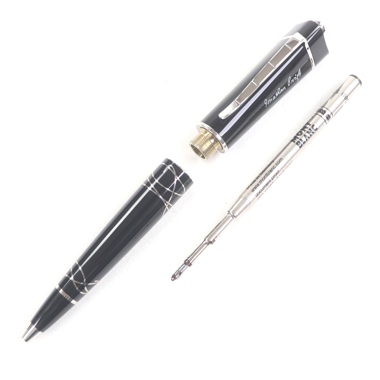 Montblanc Montblanc Montblanc Jonathan Swift Three-Piece Set Fountain Pen Set Metal Pen DUTY FREE for USA Size ONE SIZE - 3 Thumbnail