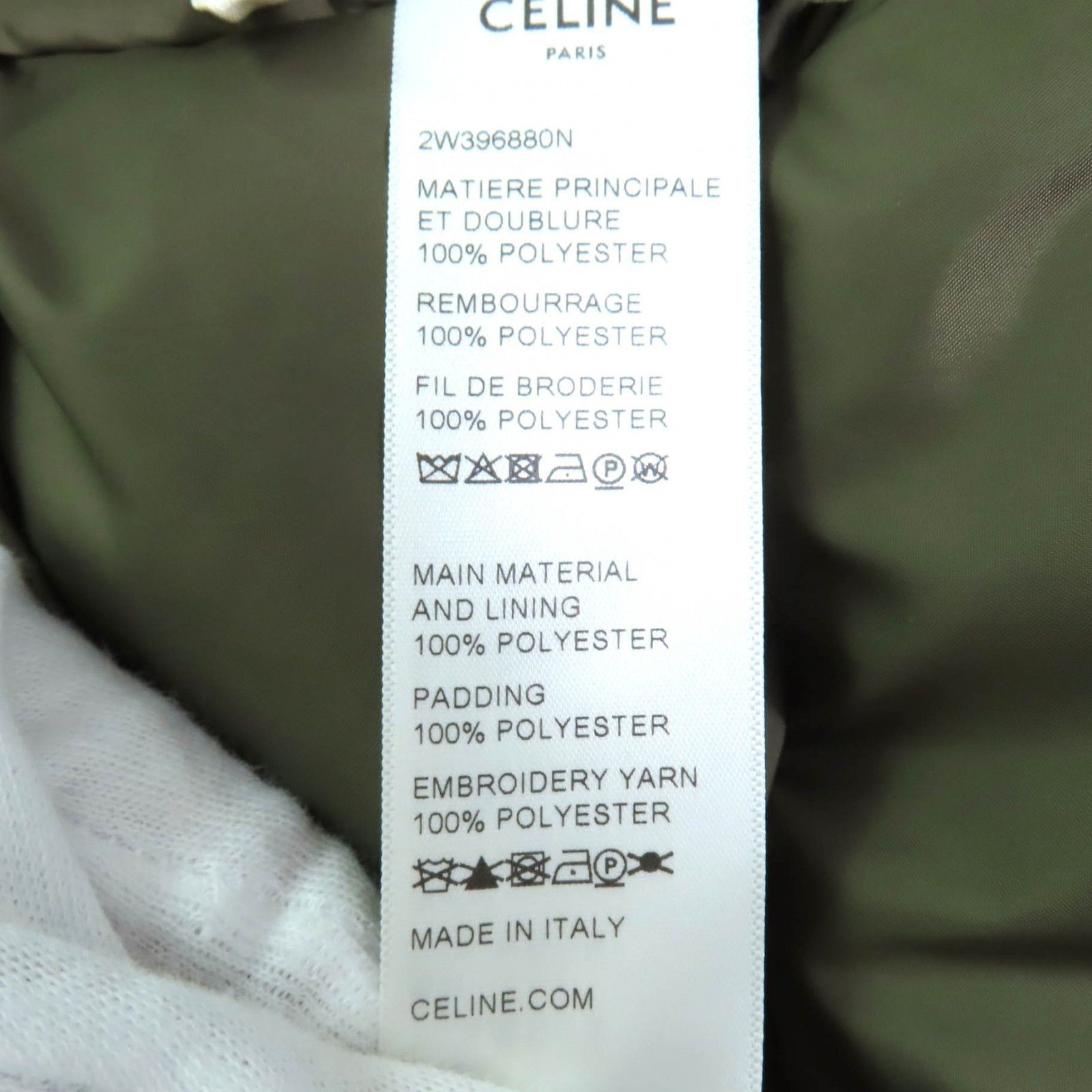 Celine Celine CELINE Down Vest Polyester Vest Others Outerwear 2W396880N DUTY FREE for USA Size ONE SIZE - 10 Thumbnail