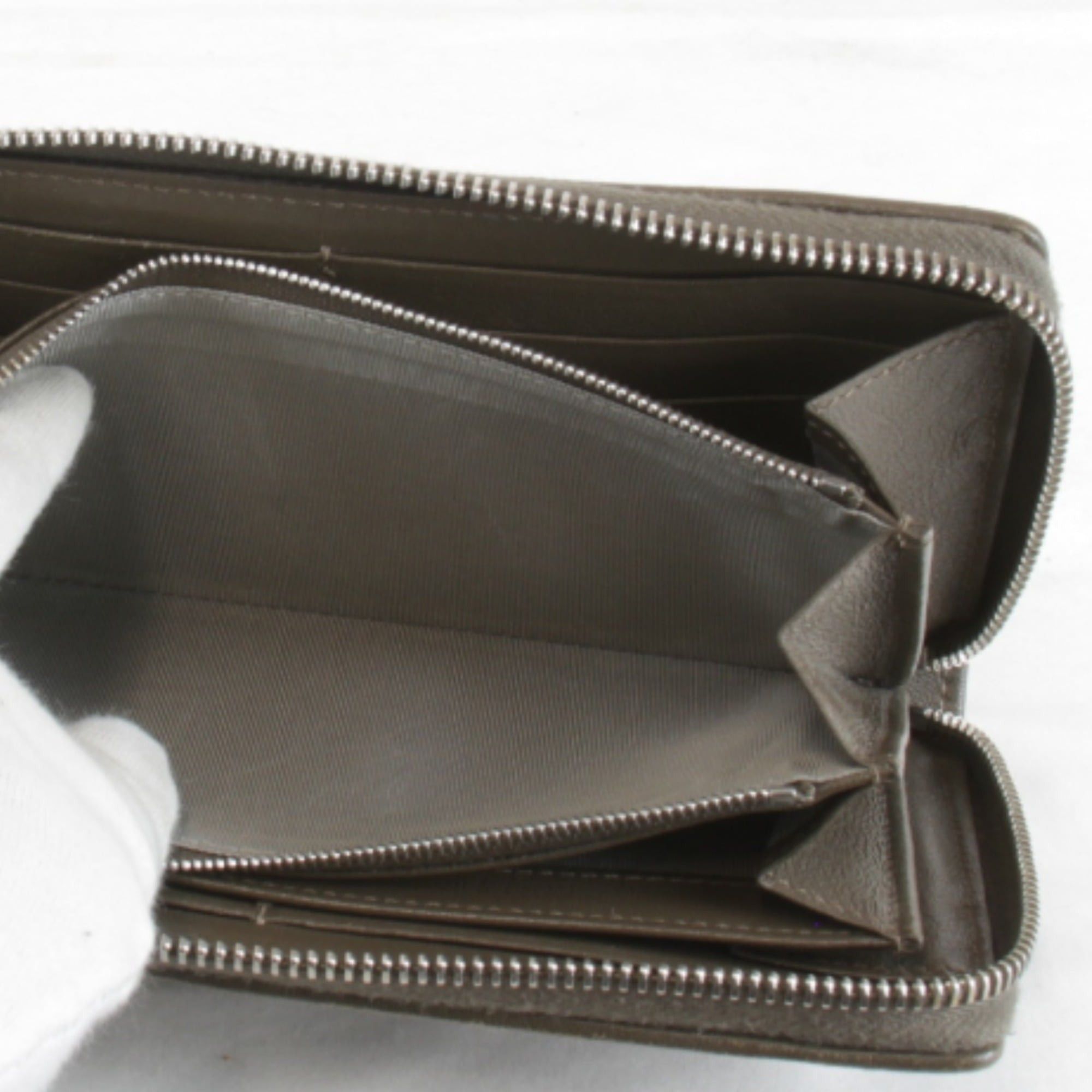 Gucci GUCCI Blondie Round Zip Wallet 760312/496334, Brown Leather, Women's Size ONE SIZE - 8 Thumbnail