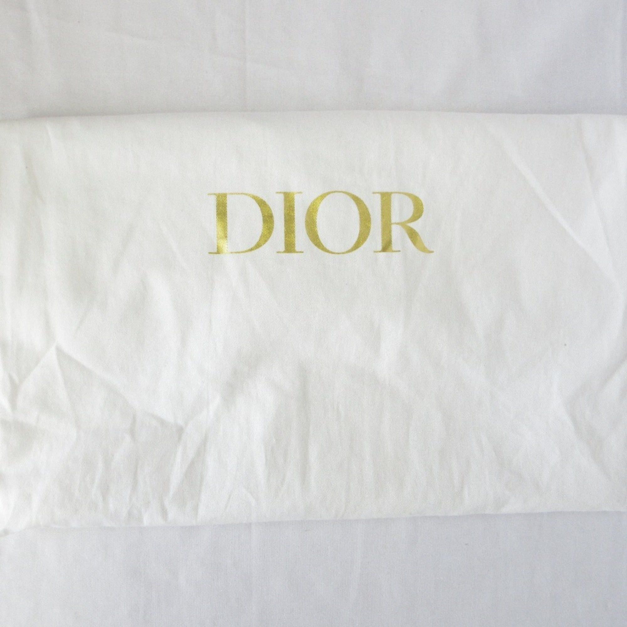 Dior Christian Dior Oblique Wicker Shoulder Bag 63-MA-1200 Navy/Natural Women's Size ONE SIZE - 13 Thumbnail