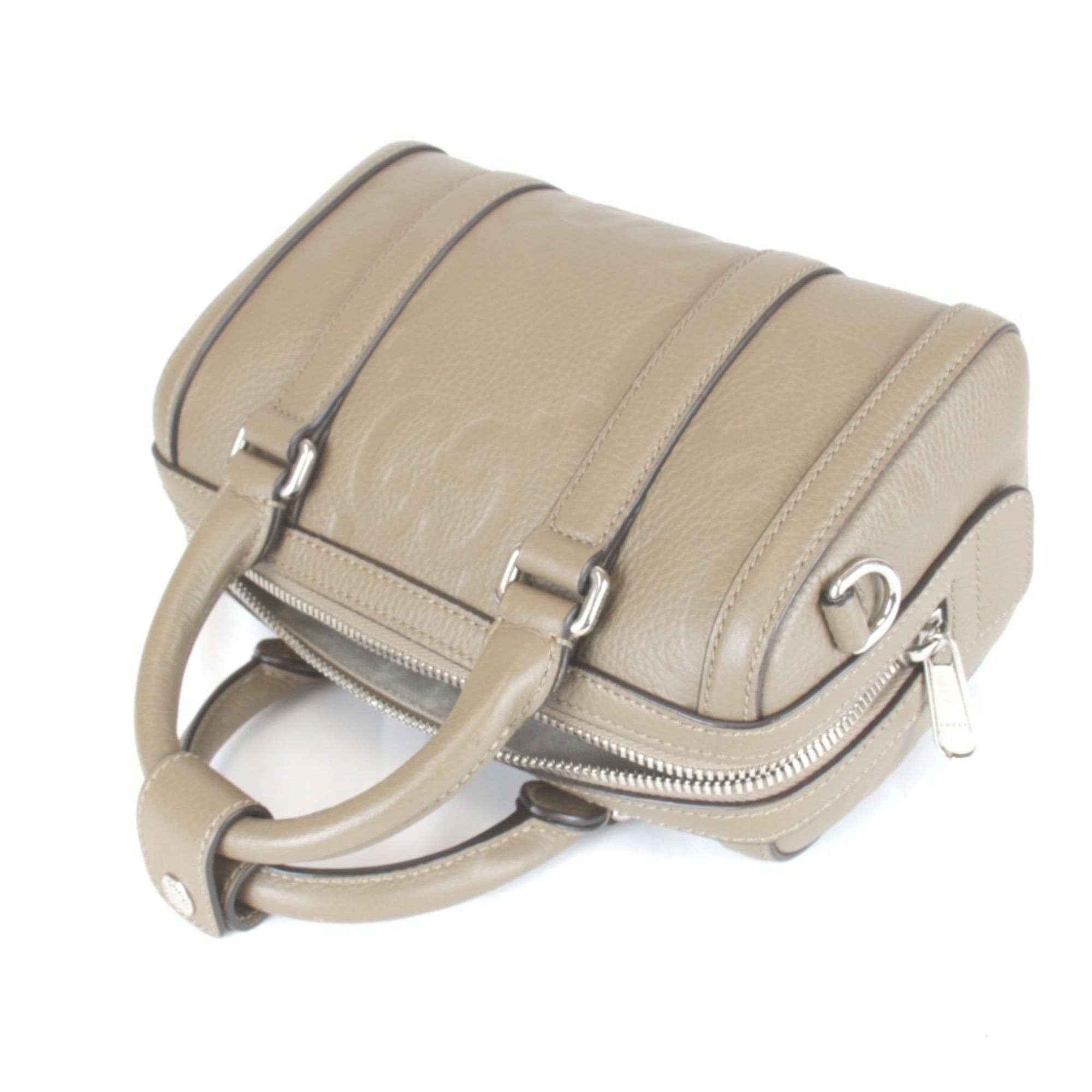 Gucci GUCCI Jumbo GG Mini Duffle Handbag 725292.498025, Beige Leather, Women's Size ONE SIZE - 5 Thumbnail