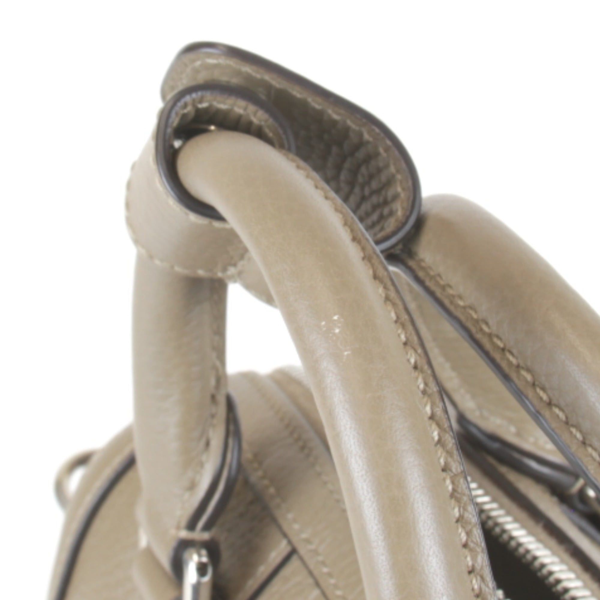 Gucci GUCCI Jumbo GG Mini Duffle Handbag 725292.498025, Beige Leather, Women's Size ONE SIZE - 10 Thumbnail