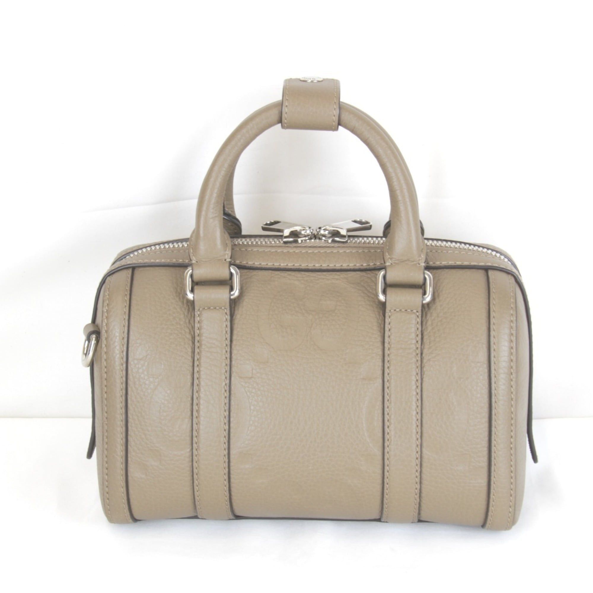 Gucci GUCCI Jumbo GG Mini Duffle Handbag 725292.498025, Beige Leather, Women's Size ONE SIZE - 2 Thumbnail