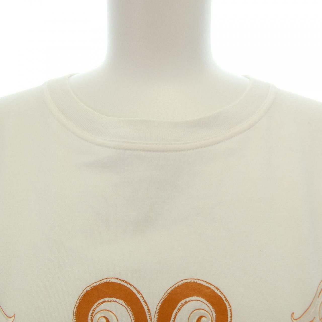 Hermes Hermes Hermès T-shirt44 Cotton T-Shirts DUTY FREE for USA Size ONE SIZE - 5 Thumbnail