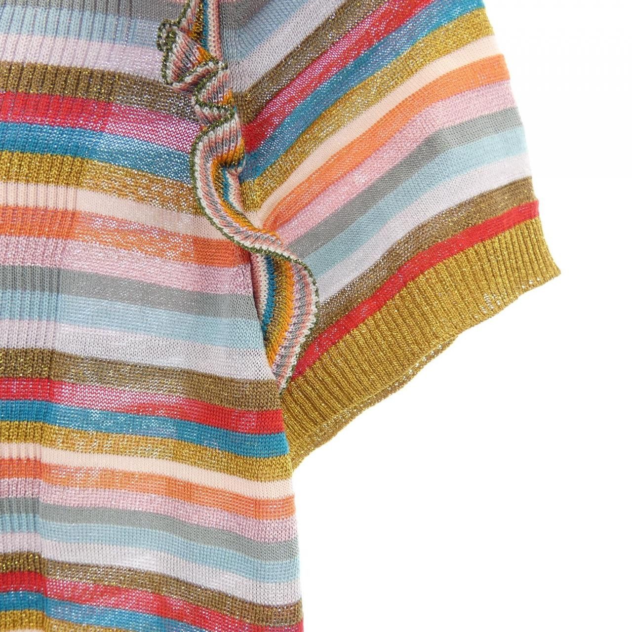 Chanel Chanel Chanel Knitwear Cotton Tops P55708K07295 DUTY FREE for USA Size ONE SIZE - 7 Thumbnail