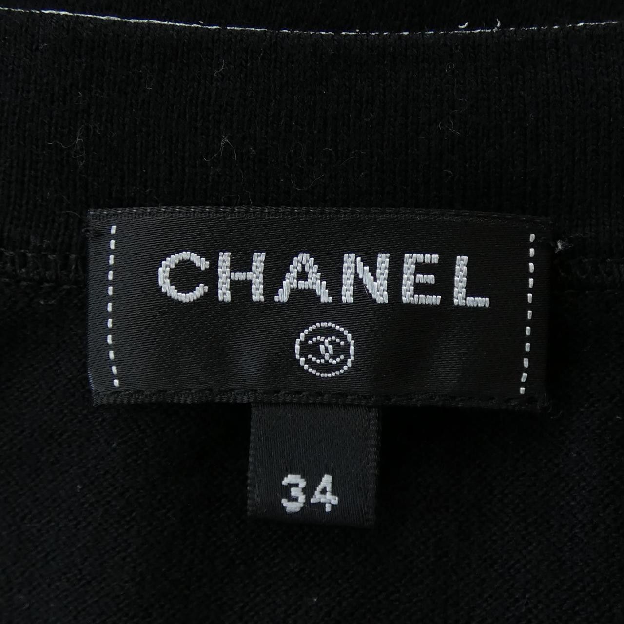 Chanel Chanel Chanel T-shirt Cotton T-Shirts P72071K10330 DUTY FREE for USA Size ONE SIZE - 4 Thumbnail