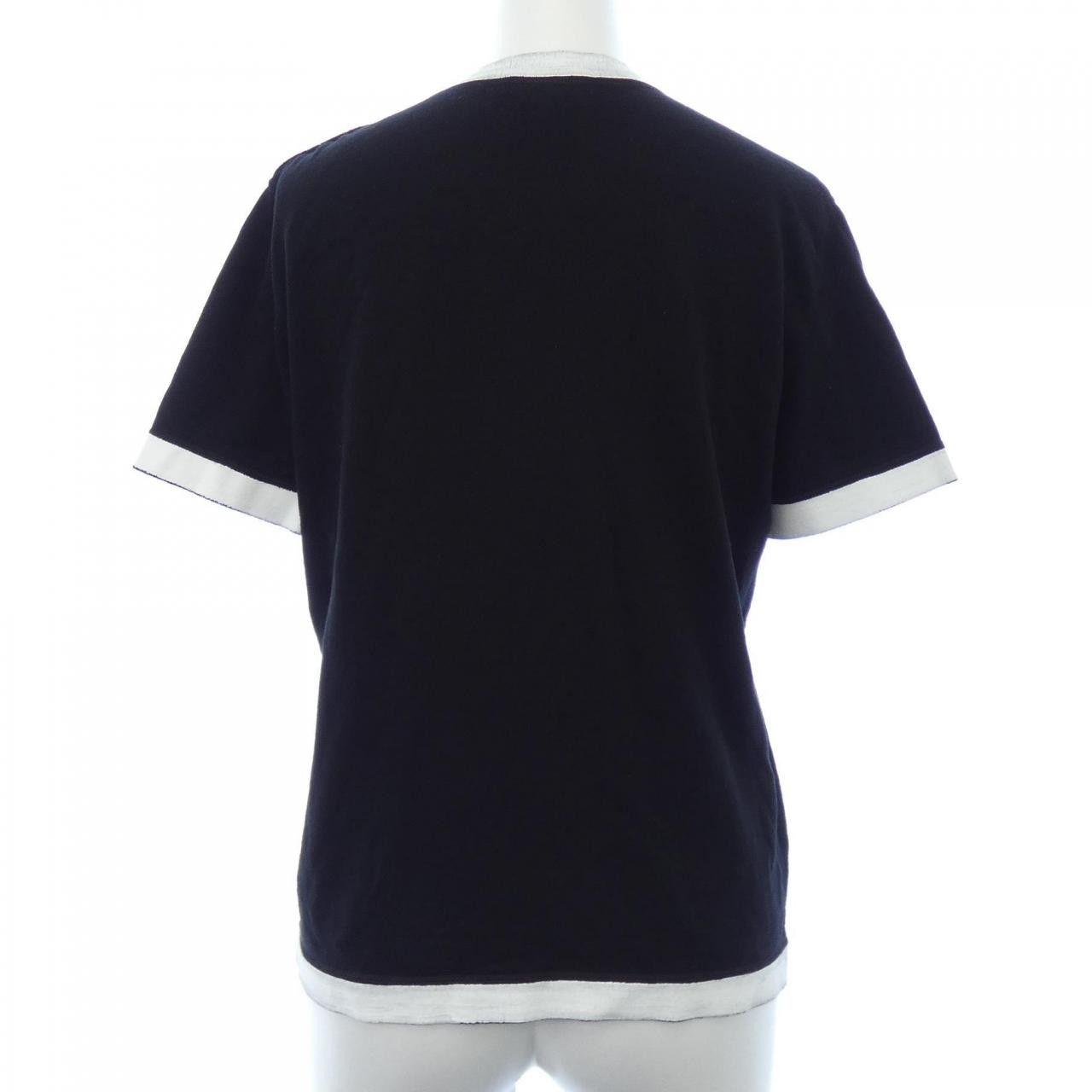 Chanel Chanel Chanel T-shirt Cotton T-Shirts P72071K10330 DUTY FREE for USA Size ONE SIZE - 2 Thumbnail