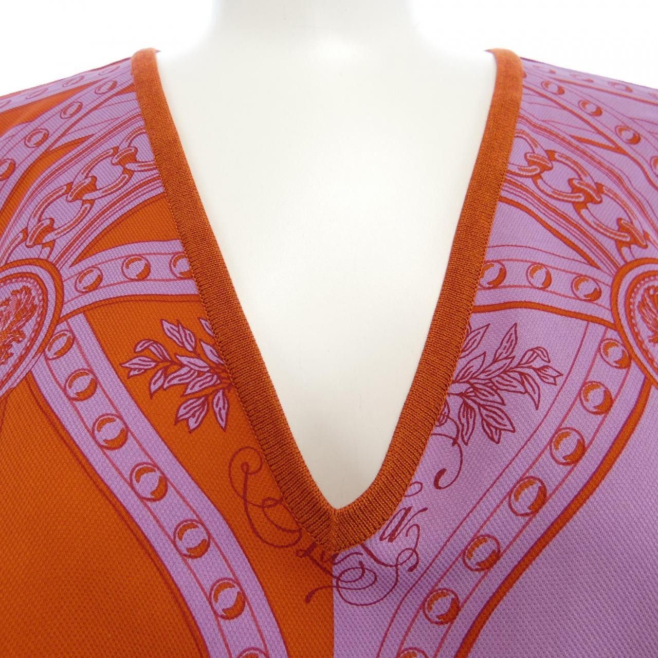 Hermes Hermes Hermes Twill Reine Dress 34 Others Dresses DUTY FREE for USA Size ONE SIZE - 6 Thumbnail