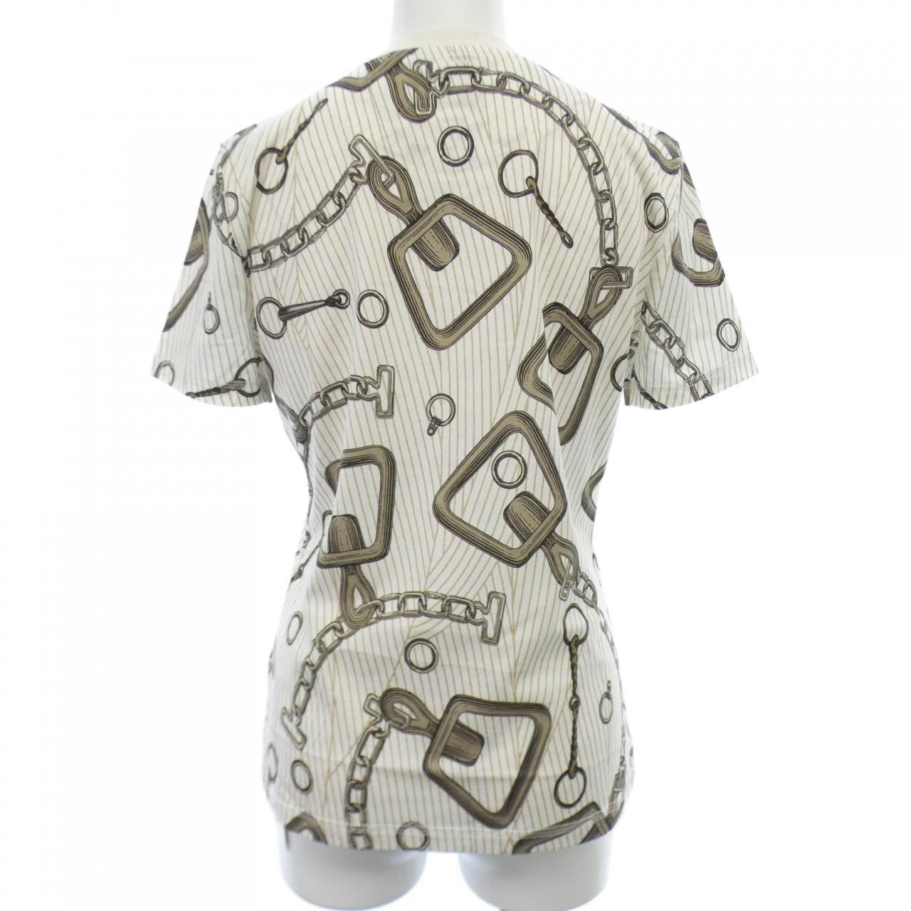 Hermes Hermes Hermès T-shirt Cotton T-shirt 36 Cotton T-Shirts DUTY FREE for USA Size ONE SIZE - 2 Thumbnail