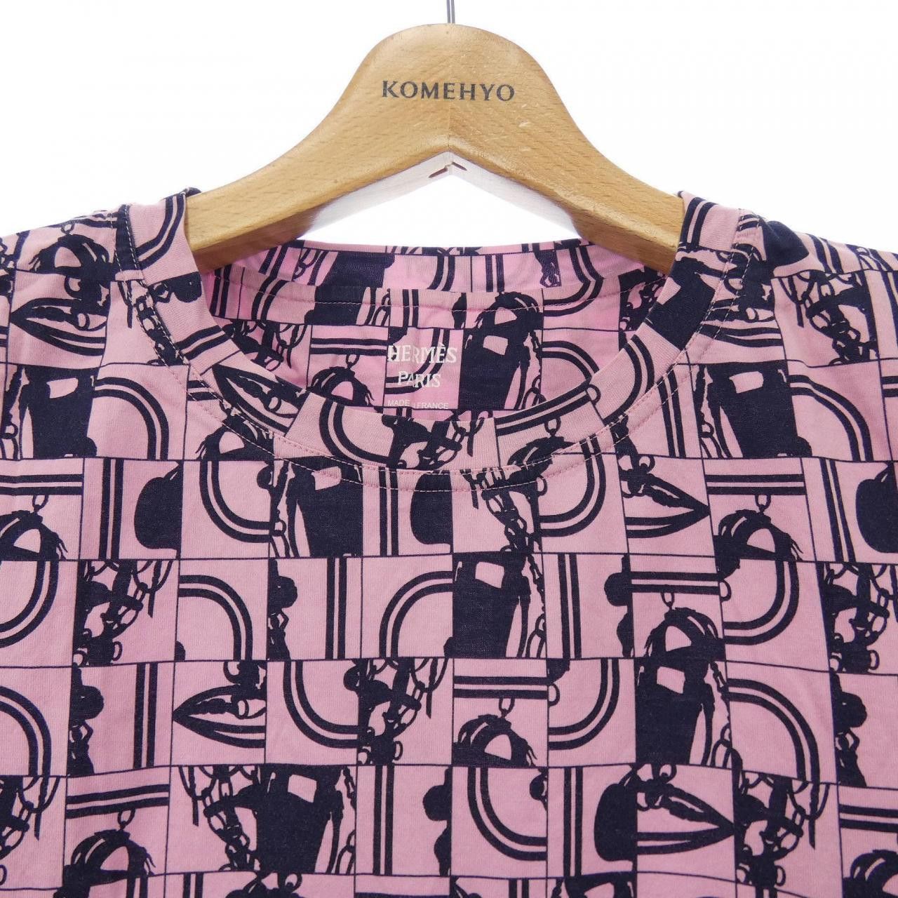 Hermes Hermes Hermes T-shirt Cotton T-shirt 34 Cotton T-Shirts DUTY FREE for USA Size ONE SIZE - 5 Thumbnail