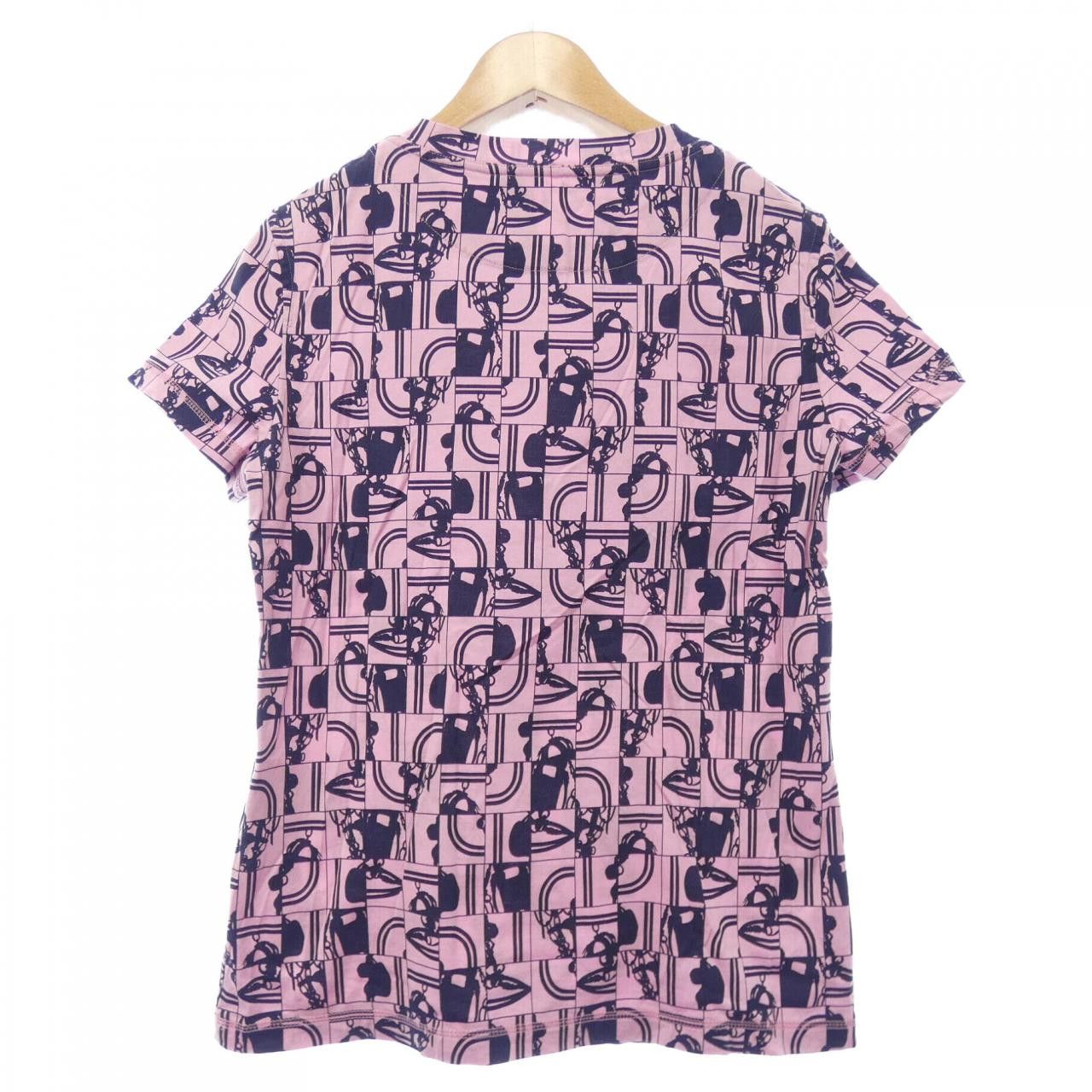 Hermes Hermes Hermes T-shirt Cotton T-shirt 34 Cotton T-Shirts DUTY FREE for USA Size ONE SIZE - 2 Thumbnail