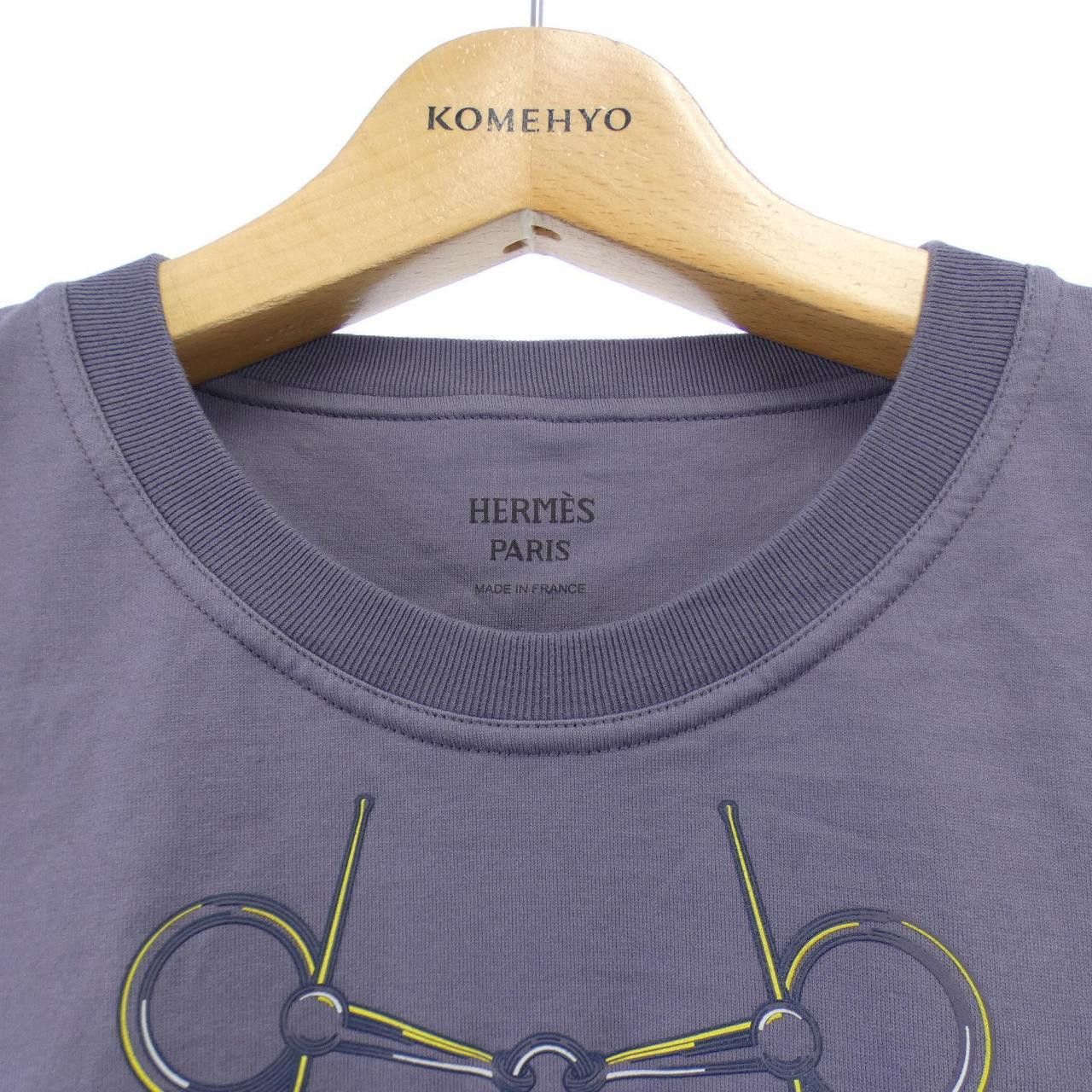 Hermes Hermes Hermes T-shirt Cotton T-shirt38 Cotton T-Shirts DUTY FREE for USA Size ONE SIZE - 5 Thumbnail