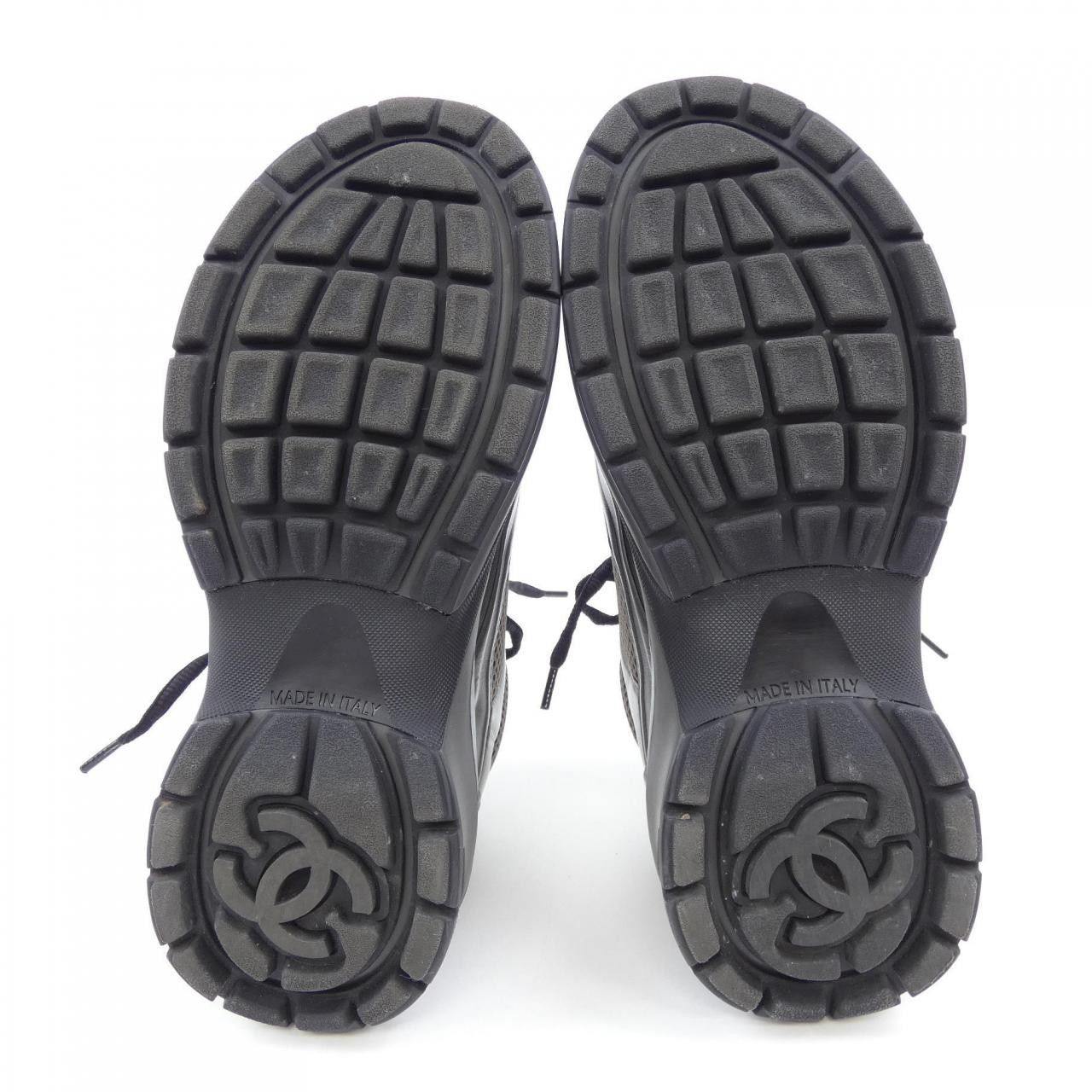 Chanel Chanel Chanel G45077B13305 Sneakers Leather Shoes G45077B13305 DUTY FREE for USA Size ONE SIZE - 4 Thumbnail