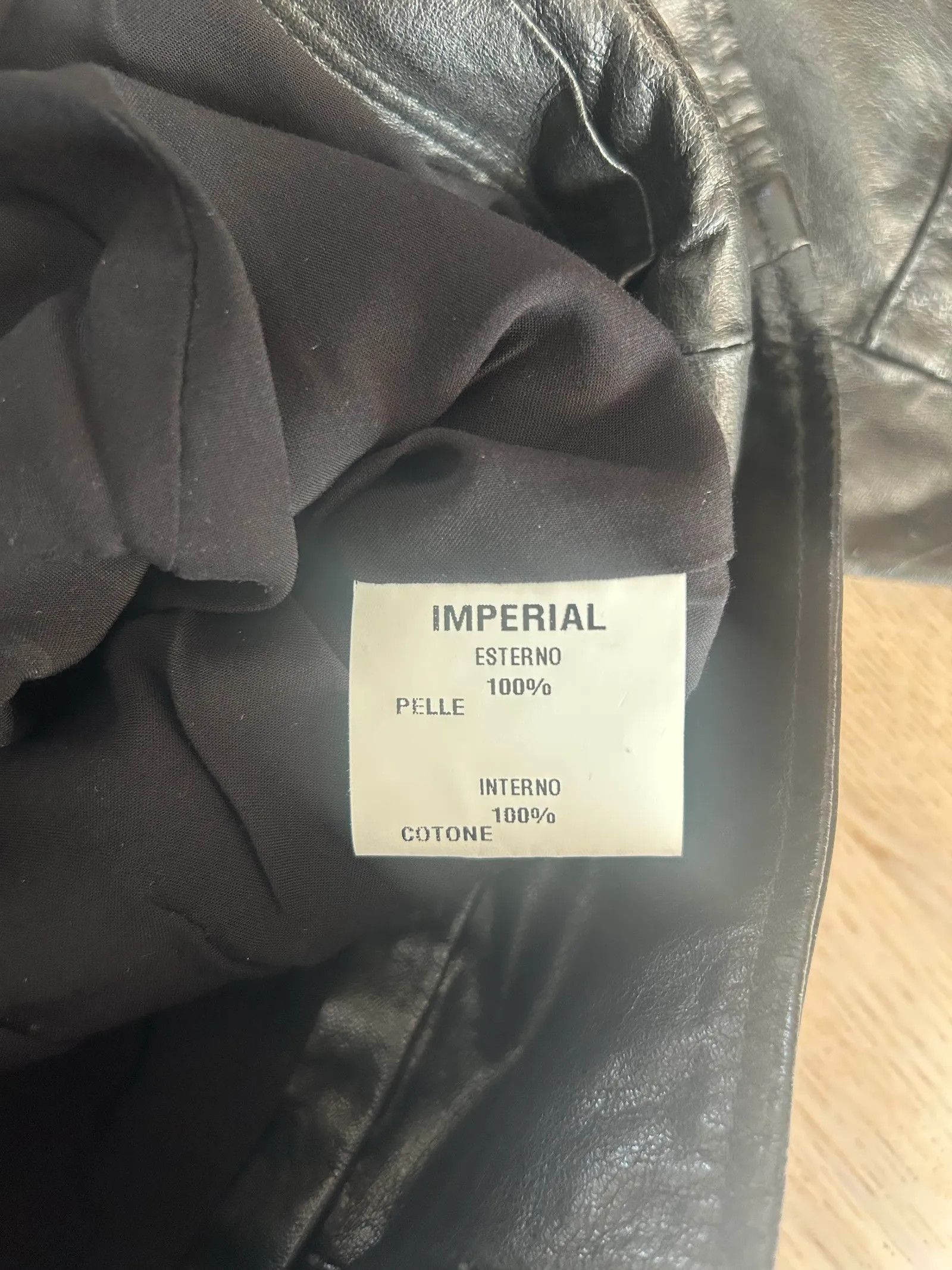 Imperial Imperial Leather Jacket Size M / US 6-8 / IT 42-44 - 3 Thumbnail