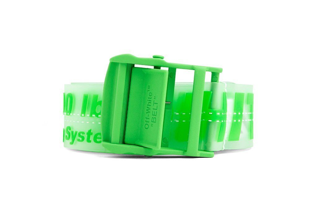 Off-White Green Industrial Rubber Belt | Grailed