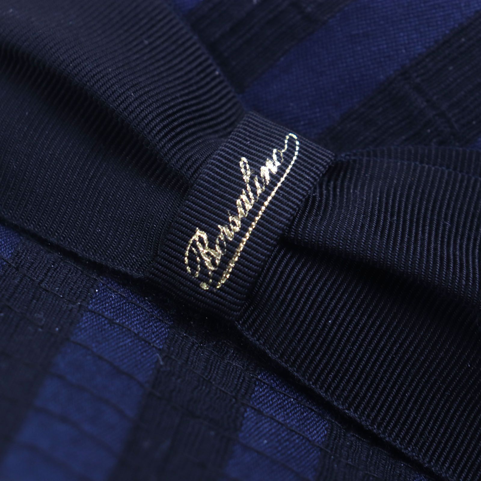Other Other Borsalino Stripe Logo Ribbon Cotton Fedora Cotton Hats DUTY FREE for USA Size ONE SIZE - 6 Thumbnail