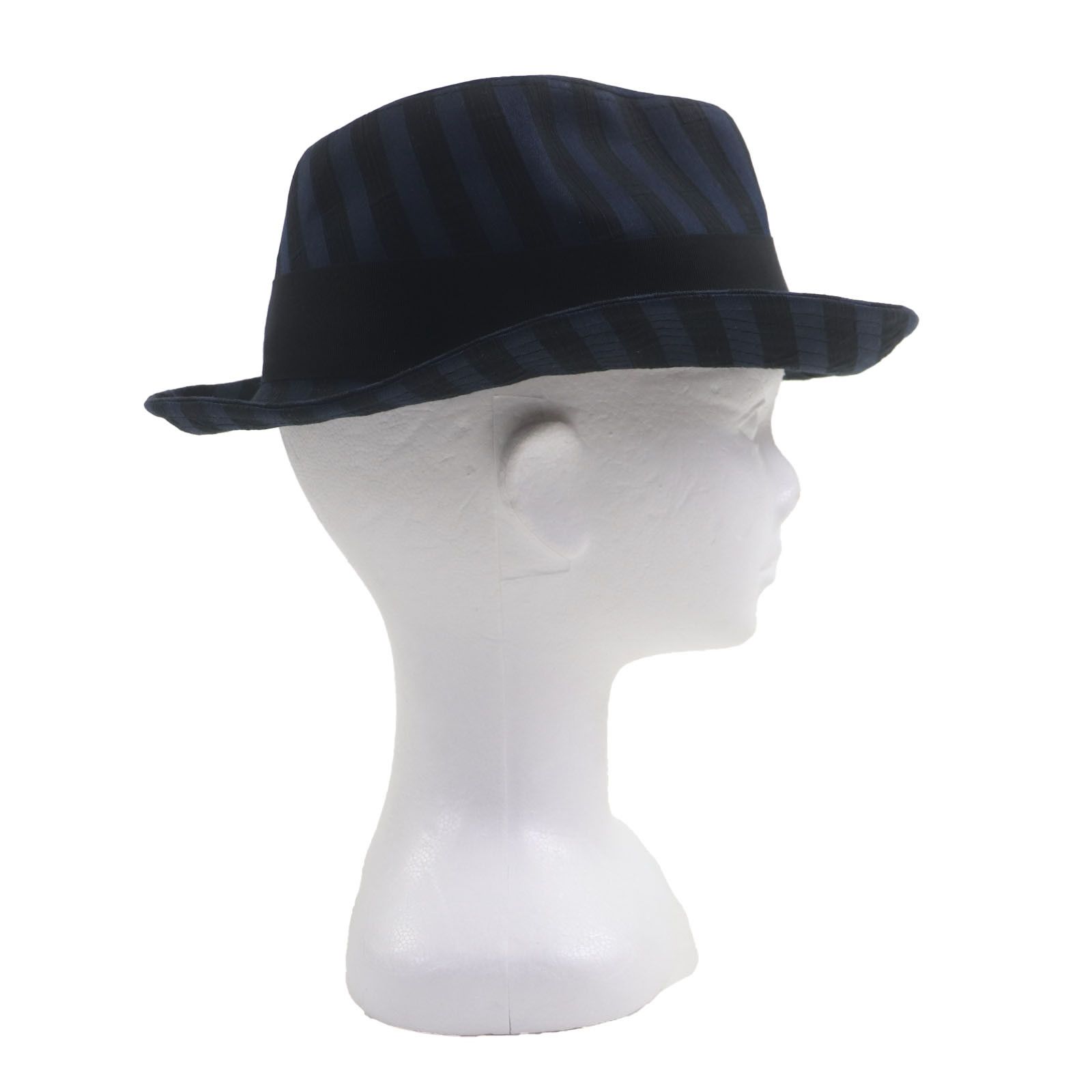 Other Other Borsalino Stripe Logo Ribbon Cotton Fedora Cotton Hats DUTY FREE for USA Size ONE SIZE - 5 Thumbnail