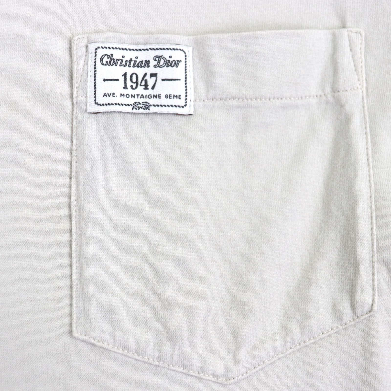 Dior Dior Dior Cotton Short Sleeve T-shirt Cotton T-Shirts 243J634B0677 DUTY FREE for USA Size ONE SIZE - 4 Thumbnail