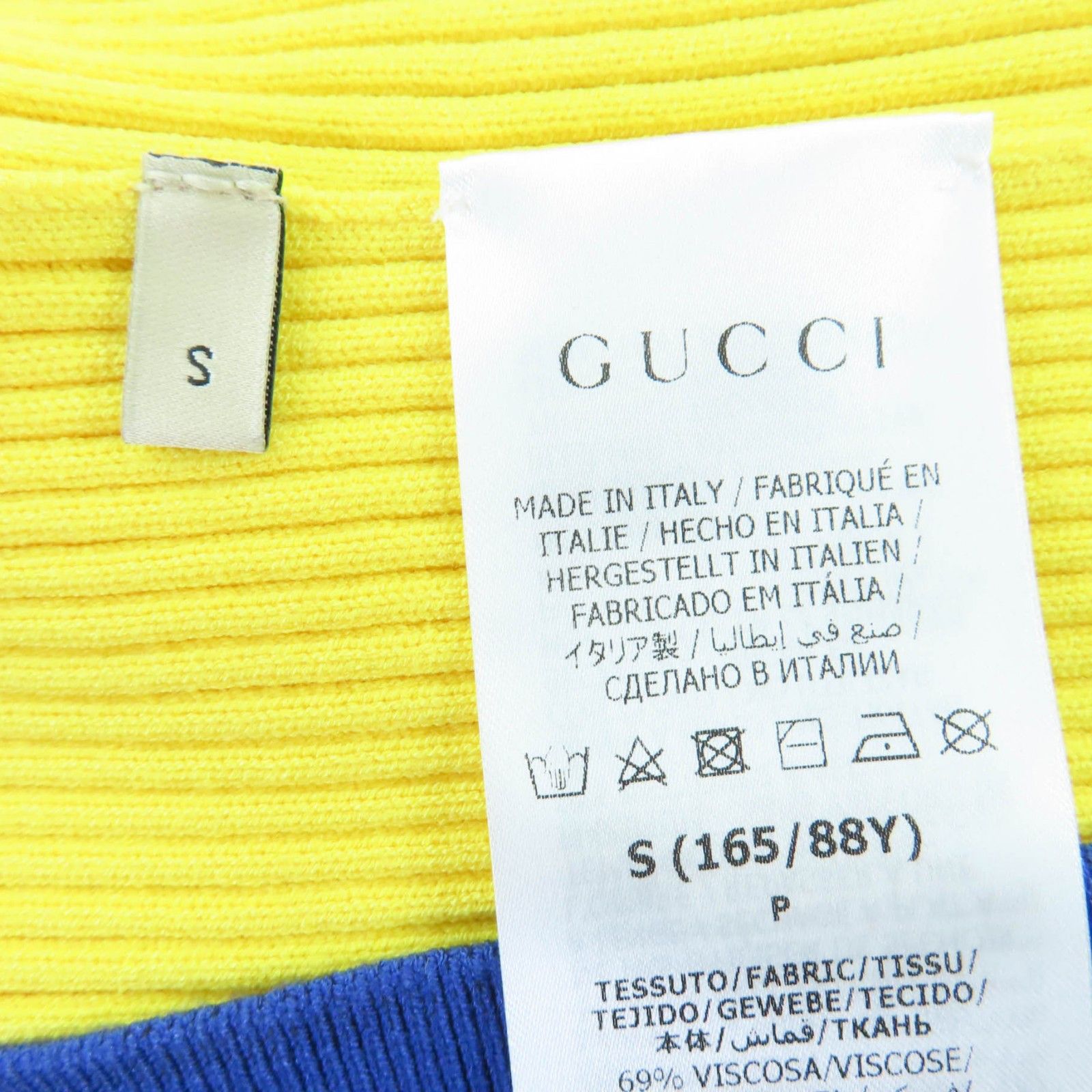 Gucci Gucci Gucci Knit Short Sleeve Top Others Tops 756271 DUTY FREE for USA Size ONE SIZE - 6 Thumbnail