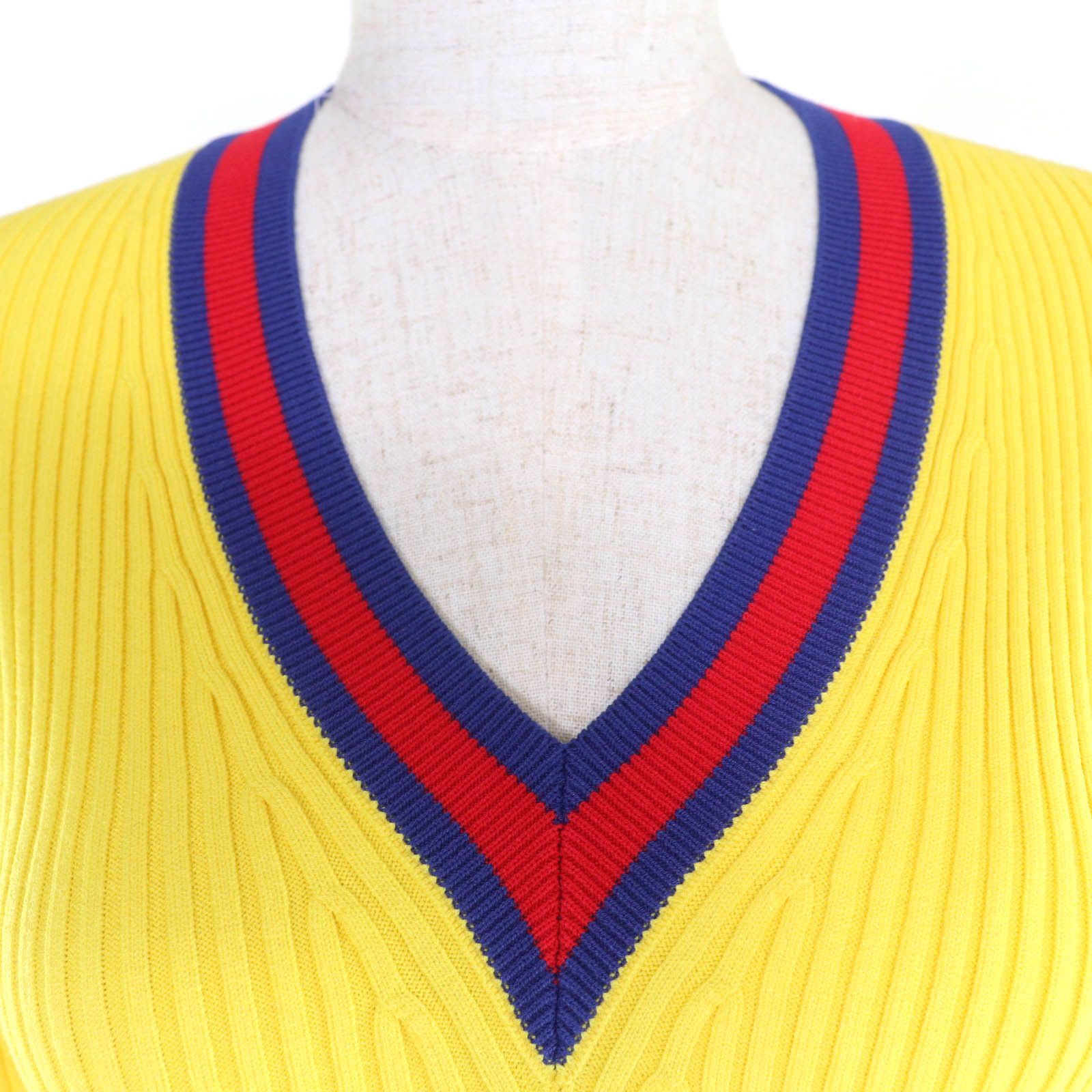 Gucci Gucci Gucci Knit Short Sleeve Top Others Tops 756271 DUTY FREE for USA Size ONE SIZE - 4 Thumbnail