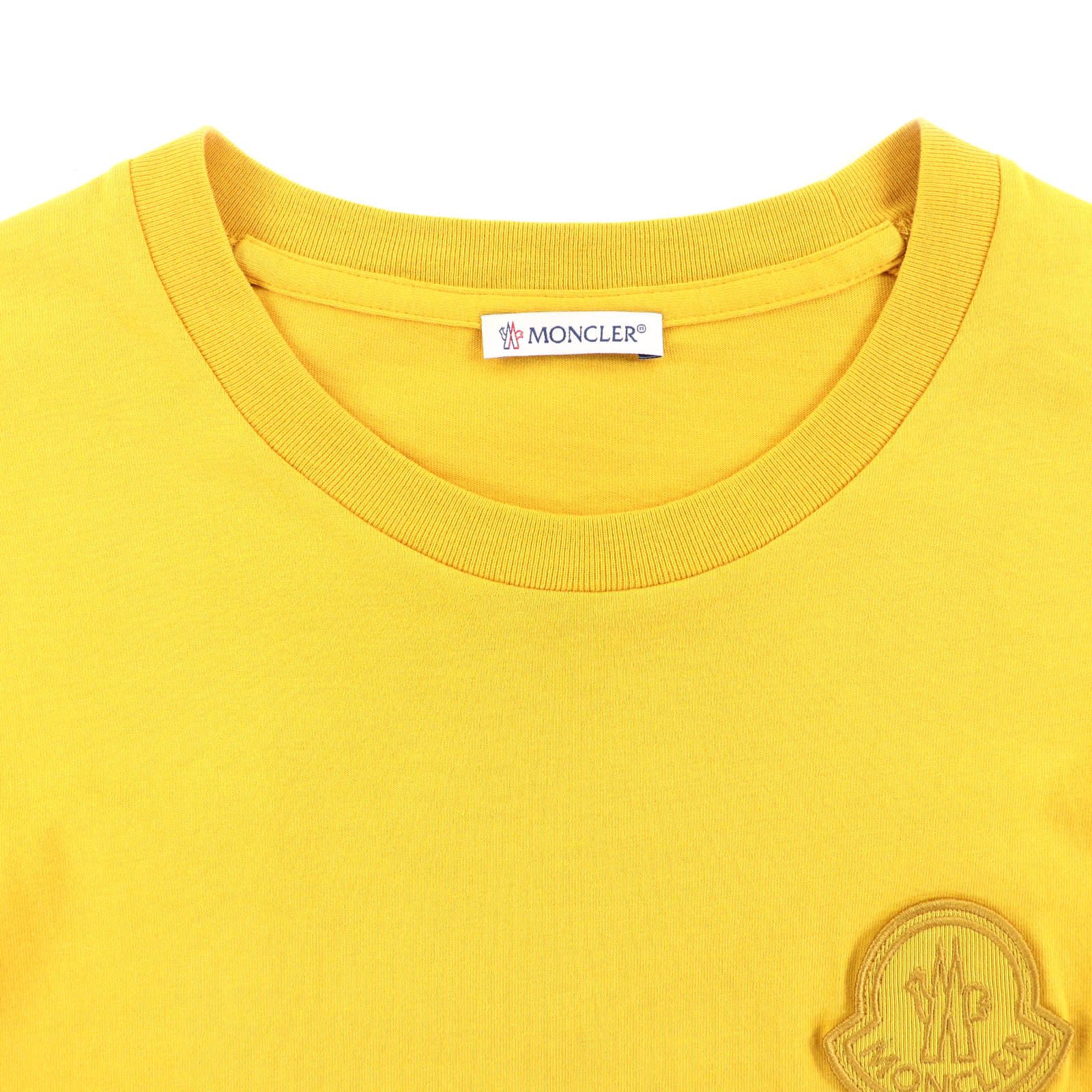 Moncler Moncler Moncler Cotton T-shirt Cotton T-Shirts F20938C75900 DUTY FREE for USA Size ONE SIZE - 3 Thumbnail