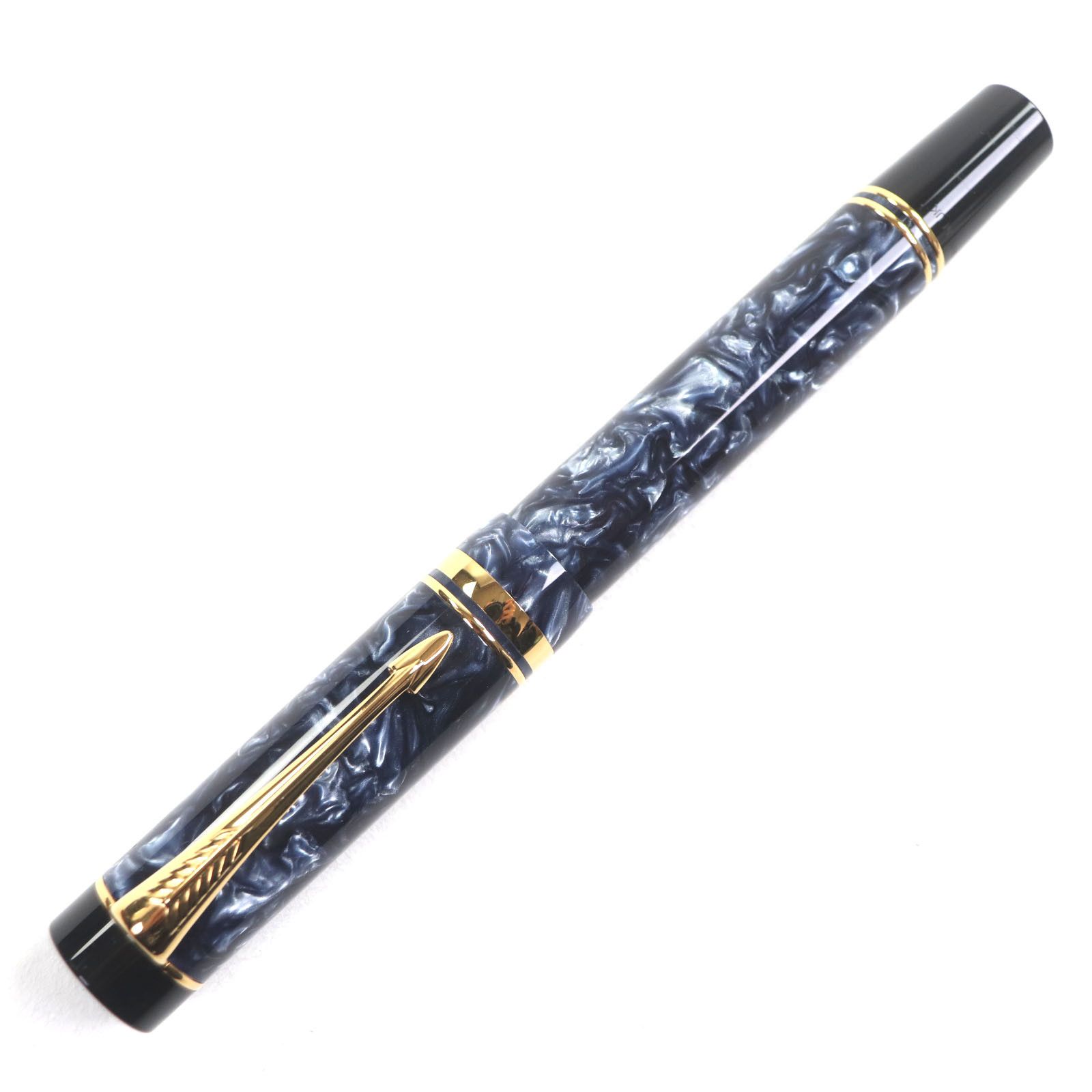 Other Other Parker Duofold Centennial Au750 Fountain Pen Metal Pen DUTY FREE for USA Size ONE SIZE - 3 Thumbnail