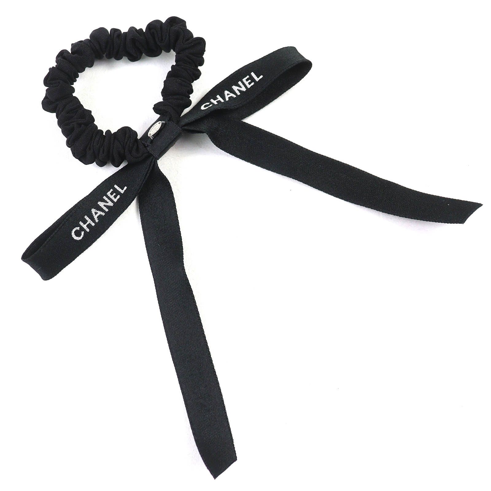 Chanel Chanel Chanel COCO Mark Logo Ribbon Scrunchie Hair Accessory Plastic Other DUTY FREE for USA Size ONE SIZE - 3 Thumbnail