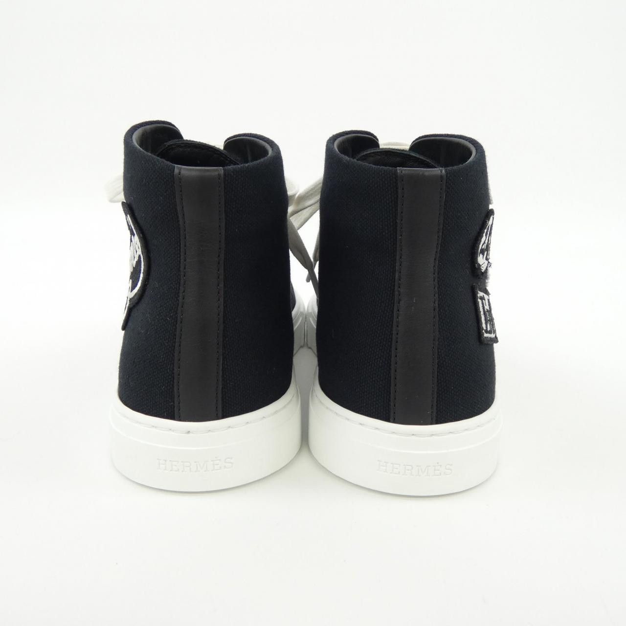 Hermes Hermes Hermes Cotton Canvas/Calf Sneakers Cotton Shoes DUTY FREE for USA Size ONE SIZE - 5 Thumbnail