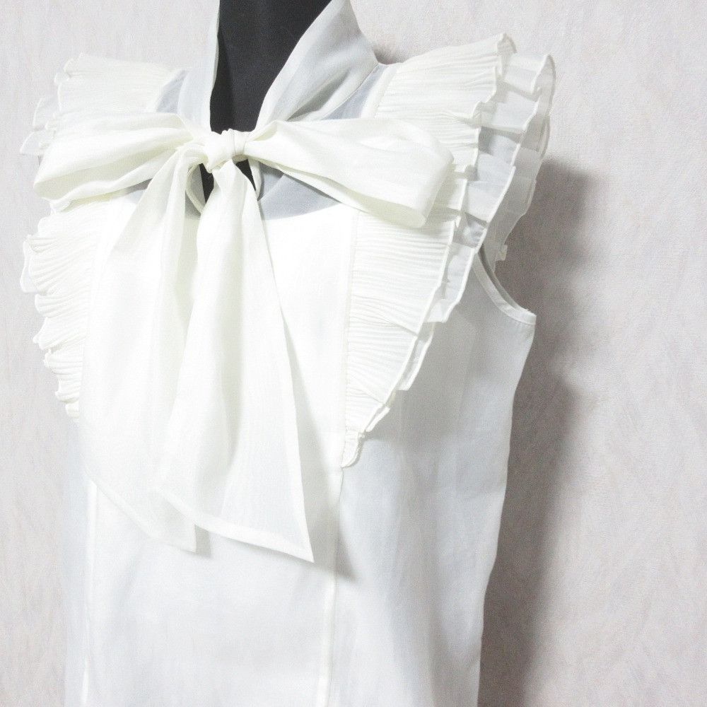 Other Other Snidel Bowtie Blouse Top Others Tops SWFB254030 DUTY FREE for USA Size ONE SIZE - 4 Thumbnail