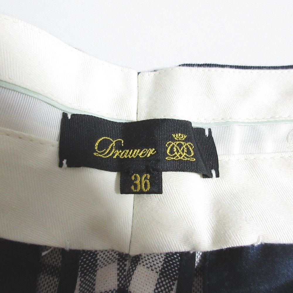 Other Other Drawer Cotton Tartan Cropped Pants Cotton Pants 6514-236-0994 DUTY FREE for USA Size ONE SIZE - 5 Thumbnail