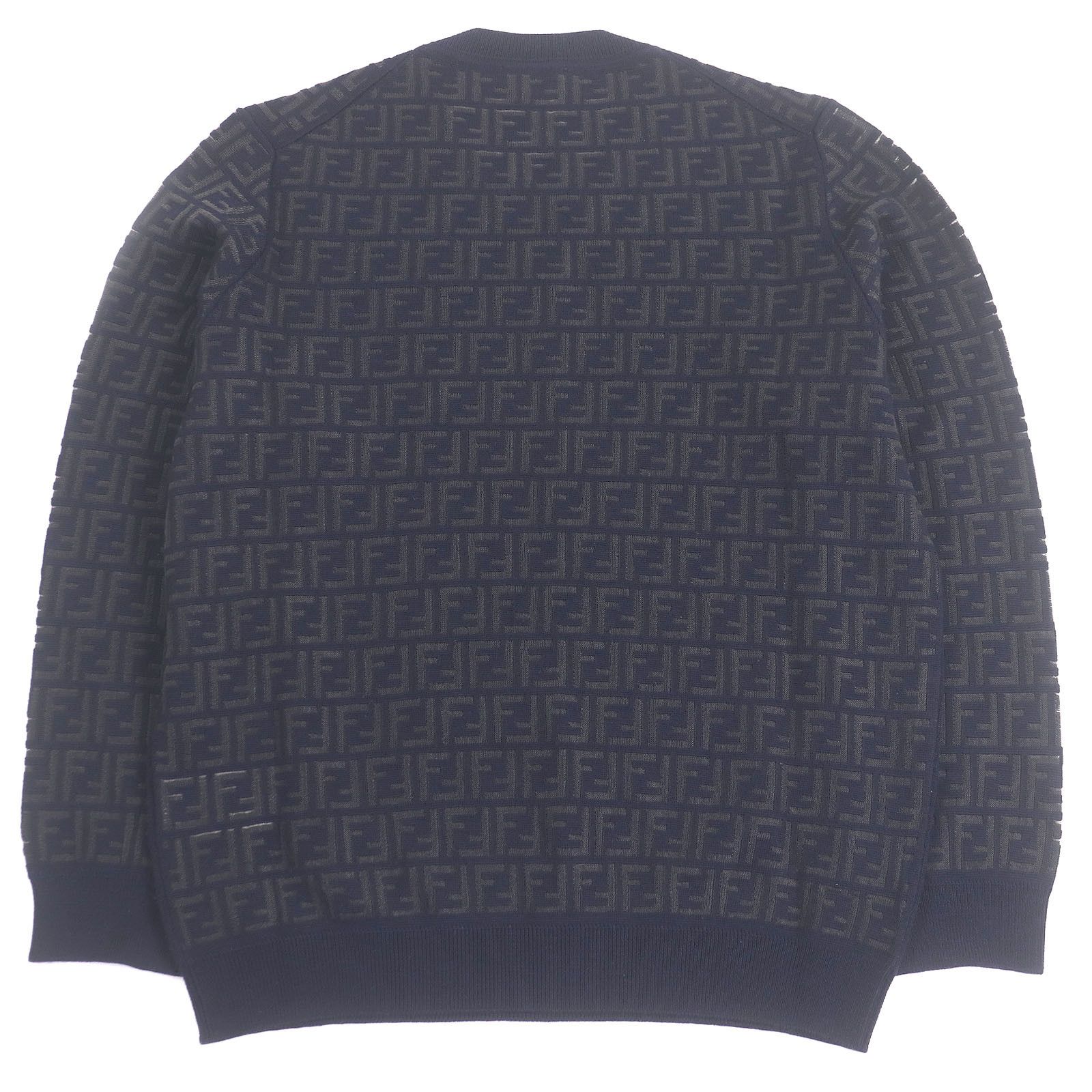 Fendi Fendi Fendi FF Logo Zucca Wool Sweater Others Tops DUTY FREE for USA Size ONE SIZE - 3 Thumbnail