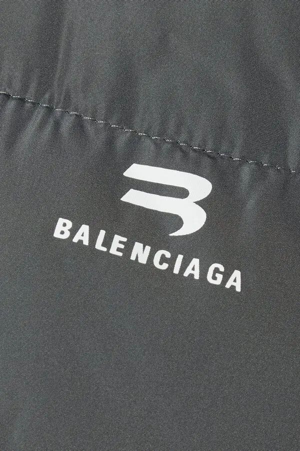 Balenciaga Unisex C-Shape Oversized Hooded Quilted Shell Jacket Size US XL / EU 56 / 4 - 3 Thumbnail