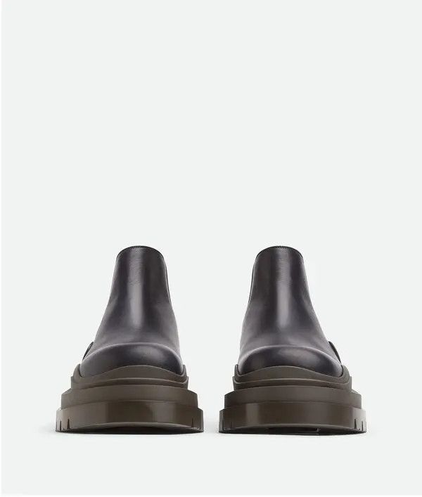 Bottega Veneta Black Tire Chelsea Ankle Boots with camping sole Size US 11.5 / EU 44-45 - 2 Thumbnail
