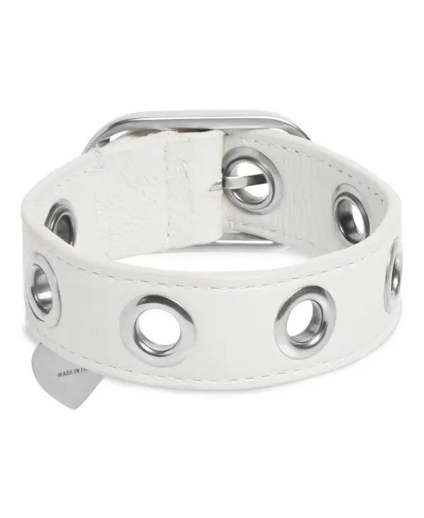 Balenciaga Cagole Bracelet in White Size ONE SIZE - 2 Thumbnail