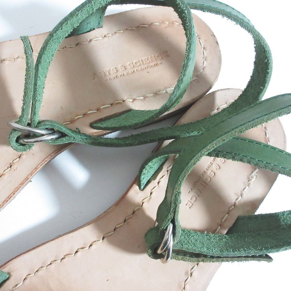 Other Other ARTS&SCIENCE Flat Sandals Leather Shoes DUTY FREE for USA Size ONE SIZE - 5 Thumbnail