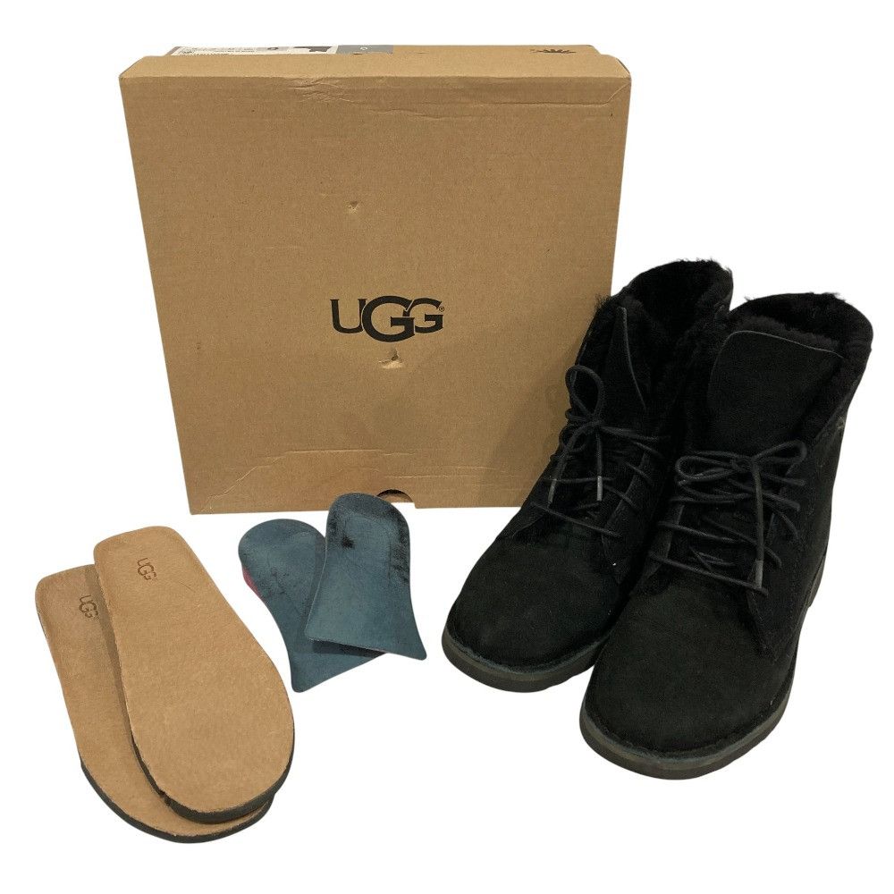 Other Other UGG QUINCY Sheepskin Boots Leather Shoes DUTY FREE for USA Size ONE SIZE - 10 Thumbnail